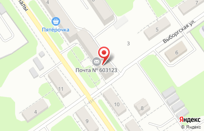 Магазин косметики и бытовой химии Южный Двор Поволжье в Автозаводском районе на карте