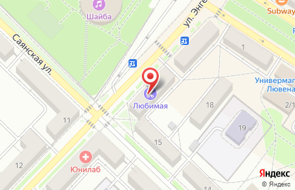 Купидон на карте