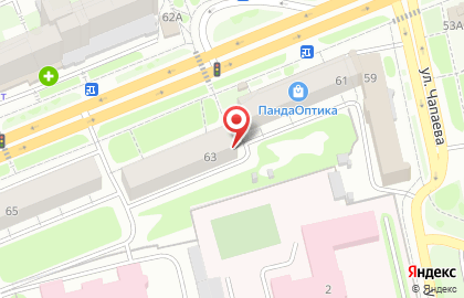 Наш магазин на проспекте Ленина на карте
