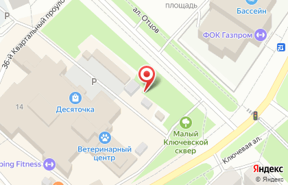 Метро-II на Ключевой улице на карте