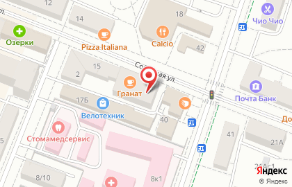Рускобанк на Соборной улице на карте