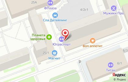 Студия танца Quick Dance на Пролетарском проспекте на карте