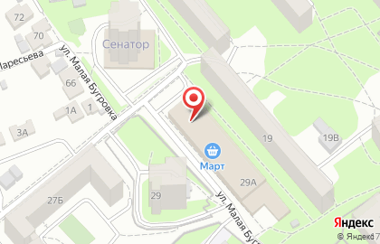 Зоомаркет Ле`Муррр в Ленинском районе на карте