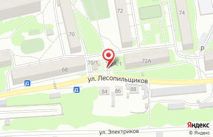 Магазин фруктов и овощей в Свердловском районе на карте