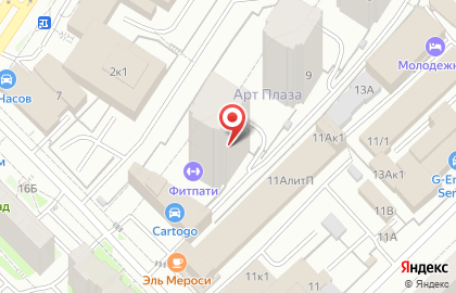Студия наращивания ресниц и оформления бровей Очей Очарованье на карте