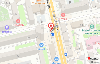 Магазин Жупиков на Советской улице, 24/1 на карте