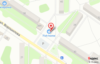 Магазин Fish home на карте