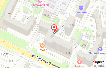 Продуктовый магазин в Самаре на карте