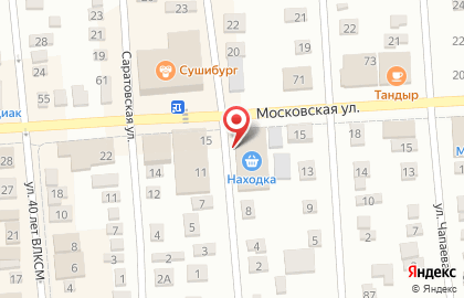 Россельхозбанк в Саратове на карте