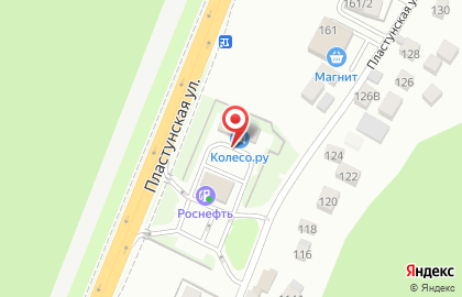 Официальный дистрибьютор Nokian Tyres на Пластунской улице на карте