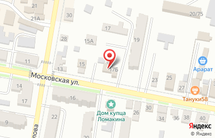 Магазин алкогольных напитков Красное & Белое, сеть магазинов алкогольных напитков на Московской улице на карте