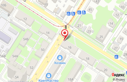 Магазин Табаковъ на улице Станиславского на карте