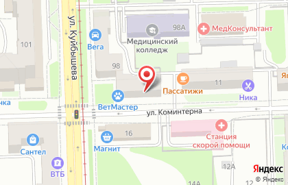 Многопрофильная компания Вилон в Свердловском районе на карте