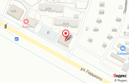 Счастливый день на улице Горького на карте