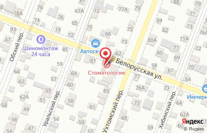 Продовольственный магазин в Первомайском районе на карте