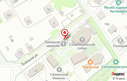 Церковь Святой Троицы, с. Свияжск на карте