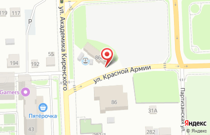 Рекламная компания МаяК на улице Академика Киренского на карте