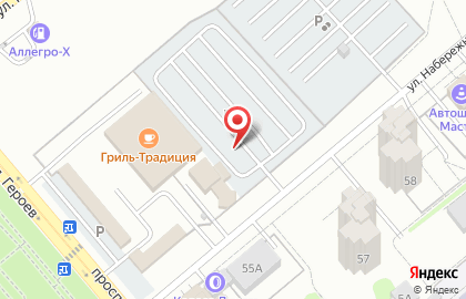 Автостоянка в Саратове на карте