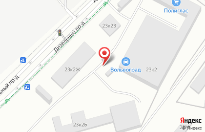 Конгломерат, Завод на Московском шоссе на карте