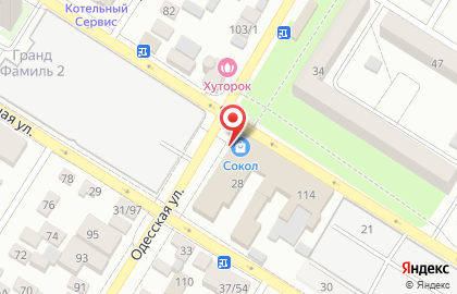 Юридическая компания Pravis в Центральном районе на карте