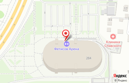 Концертно-спортивный комплекс Фетисов Арена на карте