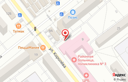 Киоск по продаже хлебобулочных изделий Март на карте