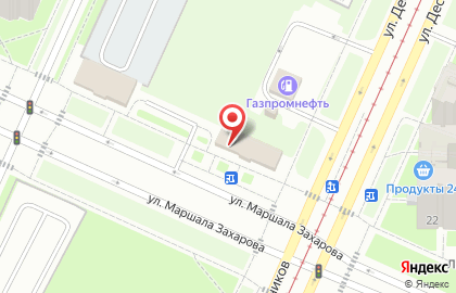 Продовольственный магазин Мясной двор на карте