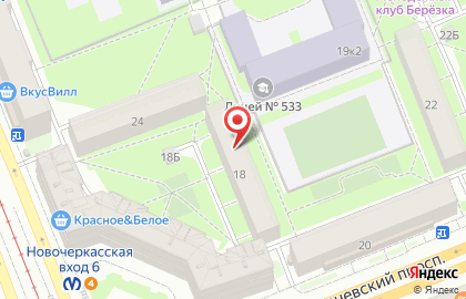 Суши Экспресс на Заневском проспекте на карте