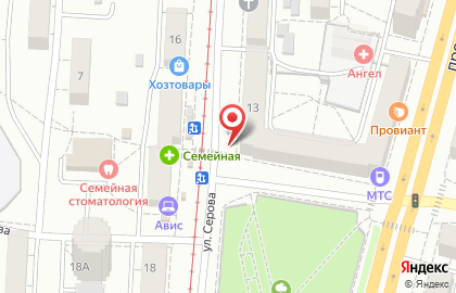 Магазин Хлебодар в Ленинском районе на карте