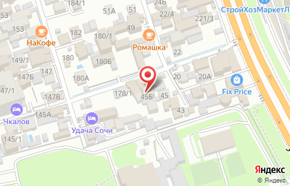 Продовольственный магазин Кристина в переулке Чкалова на карте