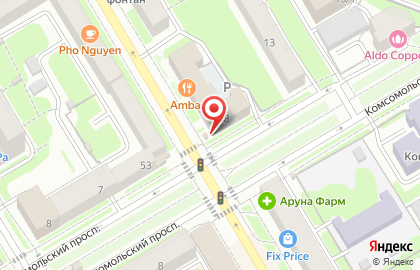 Киоск по продаже печатной продукции на улице Ленина на карте