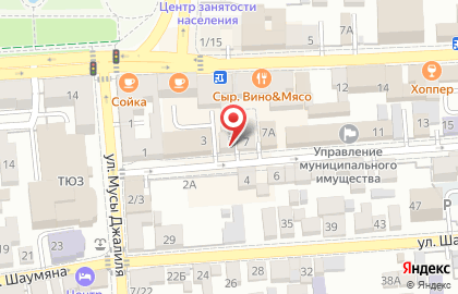 Тайм на улице Чернышевского на карте