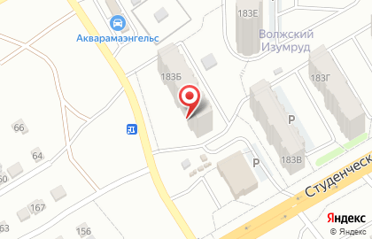 Магазин разливного пива Пивовар на Студенческой улице на карте