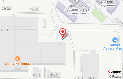 Кафе-столовая в Москве на карте