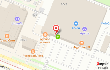 Банкомат Райффайзенбанк на проспекте Просвещения, 80 к 2 на карте
