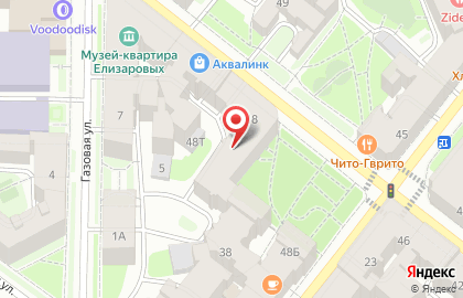 Энигма на улице Ленина на карте