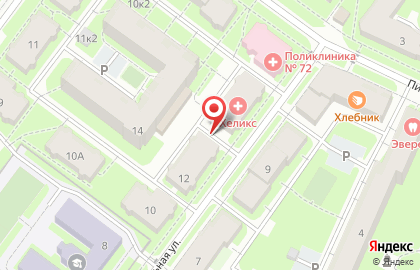 Подростково-молодежный клуб Орленок на карте