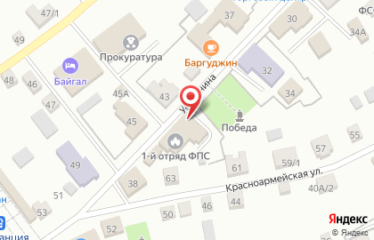 Пожарная часть №12 с. Баргузин на карте