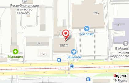 Ателье Рукодельница в Октябрьском районе на карте