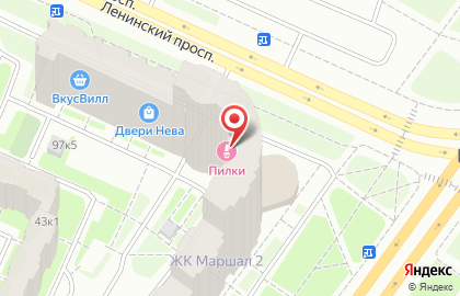Слетать.ру на проспекте Маршала Жукова на карте