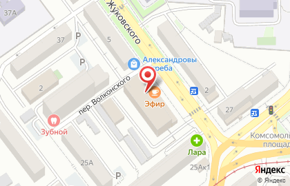 Банкомат АК БайкалБанк на улице Жуковского на карте