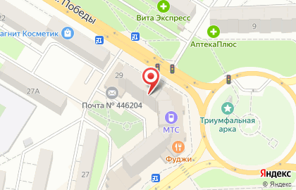 Студия массажа на улице Дзержинского на карте