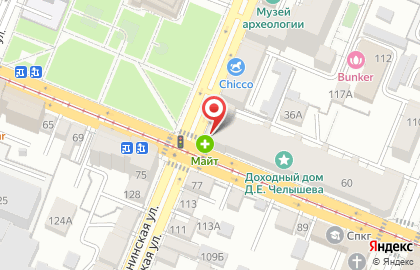 Аптечный пункт Майт на Красноармейской улице на карте