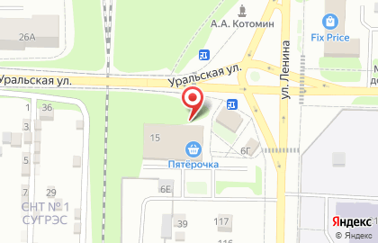 Страховая медицинская компания УГМК-Медицина на Уральской улице в Среднеуральске на карте
