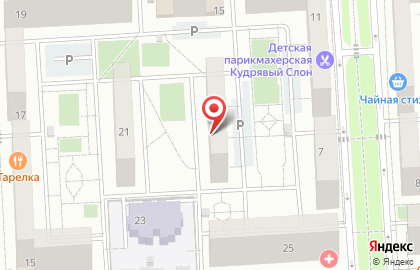 Продовольственный магазин на ул. Карякина, 27 на карте