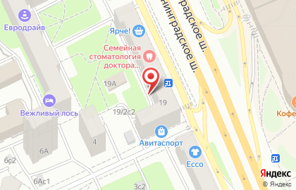 Престиж на Ленинградском шоссе на карте
