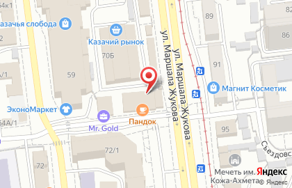 Магазин кондитерских изделий Десерт на улице Маршала Жукова на карте
