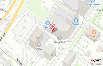 Магазин автозапчастей Армада в Октябрьском районе на карте