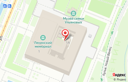Дом, где родился В. Ульянов (Ленин) на карте