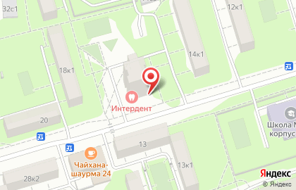 Медицинский центр Интермед на улице Артамонова на карте